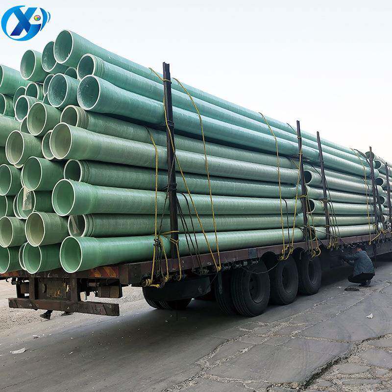 DN200玻璃钢排水管道供应广西缠绕FRP玻璃钢夹砂管道质量好