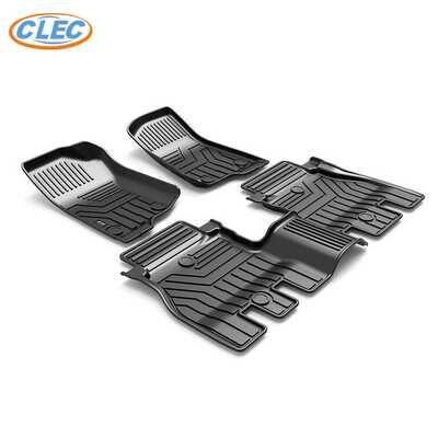 CLEC-3D全TPE环保适用于2018-2019款JEEP牧马人汽车脚垫