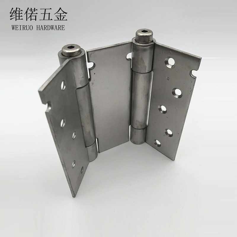 不锈钢4寸5寸6寸弹簧合页 单向双向内外开缓冲合页单开双开门合页