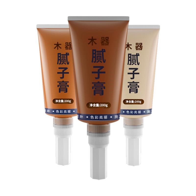 木质修补腻子膏木头地板家具坑洼孔洞钉眼修复缝隙木器填充美缝剂