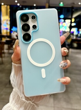 火嘉果冻磁吸适用三星S26ultra手机壳A17A07全包S25EDGE防摔S24plus保护套A16多巴胺A56高颜值A06百搭情侣壳