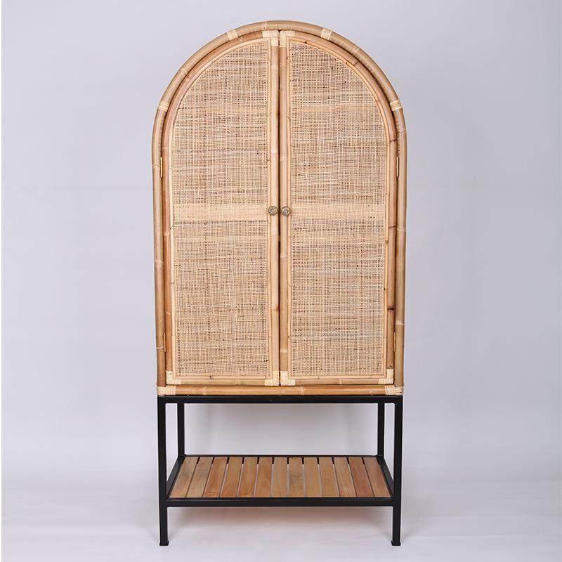 透气家用藤编收纳柜多层杂物整理大容量民宿双开门创意书柜靠墙,鲜花速递/花卉仿真/绿植园艺,割草机/草坪机,淘宝优惠券,粉丝福利购,淘宝优惠卷