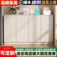 阳台储物柜防水杂物置物柜窗边鞋 柜子矮柜地柜飘窗收纳柜定制