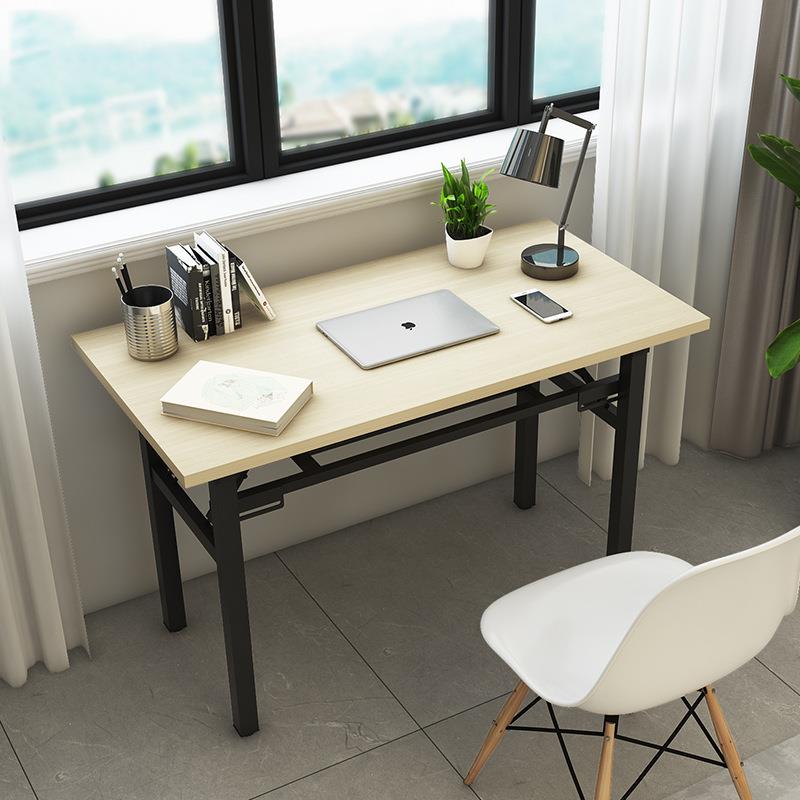 可折叠桌家用餐桌学生简易书桌出租房写字学习桌子办公培训电脑桌