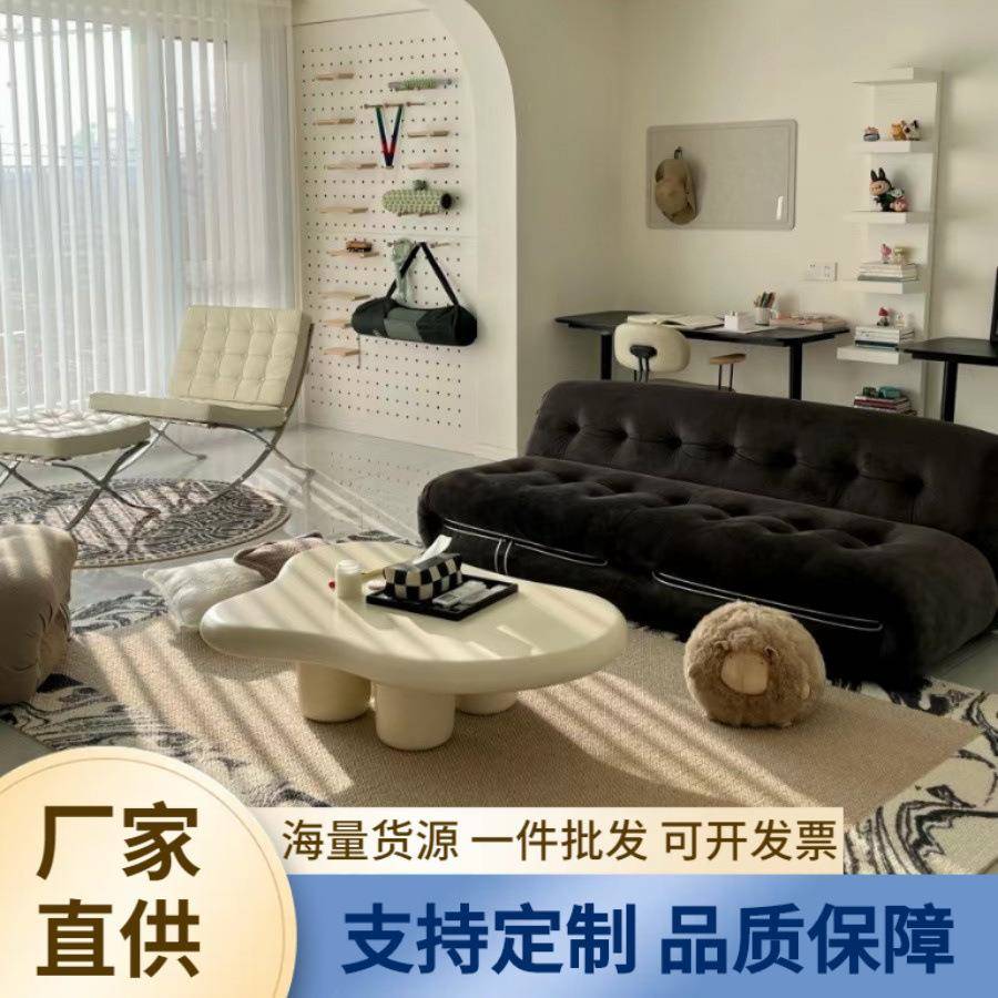 设计师河马沙发复古钢牙休闲懒人椅简约单人沙发椅北欧创意艺术