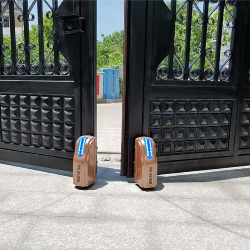 直销八字平开电机智能遥控走轮式对开别墅大门电机