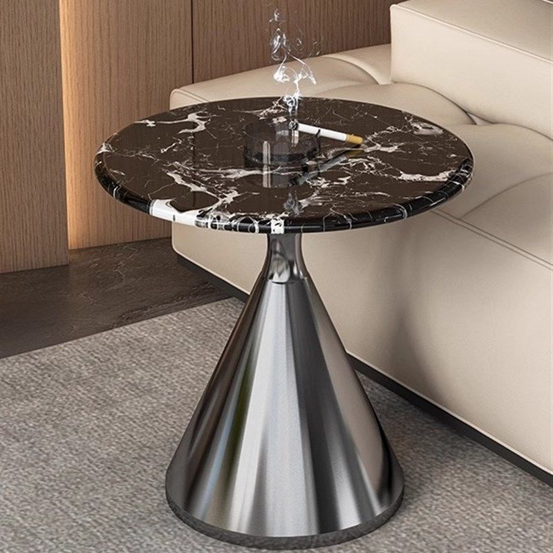 意式轻奢天然奢石沙发边几家用现简约客厅大理石创意小茶几角几,住宅家具,角几/边几,淘宝优惠券,粉丝福利购,淘宝优惠卷