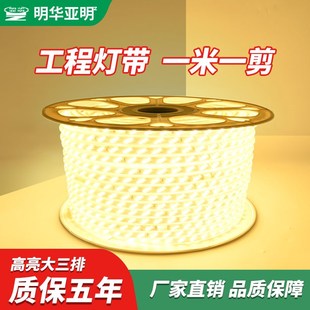 灯带灯条超亮户外防水工程氛围灯室外暖光v客厅吊顶灯带条