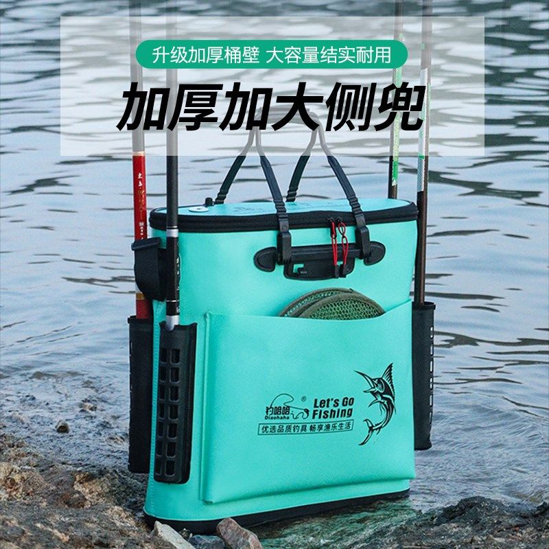 加厚大容量鱼护袋防水多功能渔具钓鱼专用收纳袋加大侧兜款,户外/登山/野营/旅行用品,装鱼桶,淘宝优惠券,粉丝福利购,淘宝优惠卷