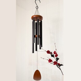 高端现简约户外阳台客厅6管清新好听音乐风铃挂饰挂件礼物