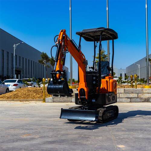 出掘口芬兰小型履带式挖T机 H10型型挖机家用挖微土机 08小型CE欧