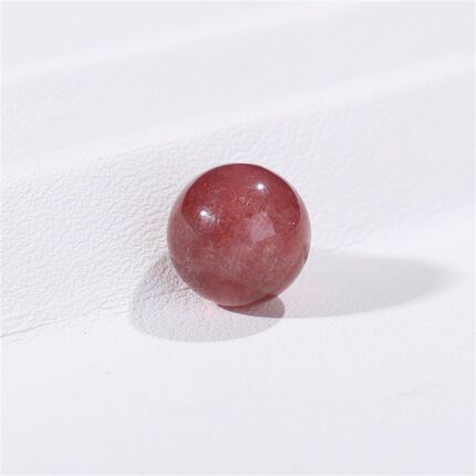 天然红碧玺散珠子手链diy男女士手串项链手工11.5mm串珠 7号