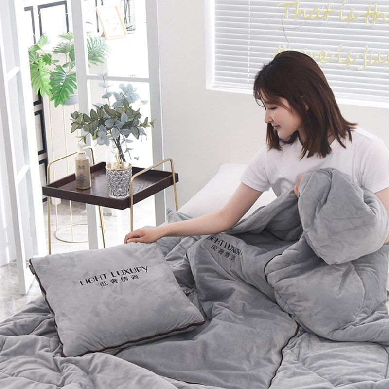 车上车内车载车用二合一抱枕被子两用汽车毛毯小枕头高端靠枕折叠,居家布艺,抱枕被,淘宝优惠券,粉丝福利购,淘宝优惠卷