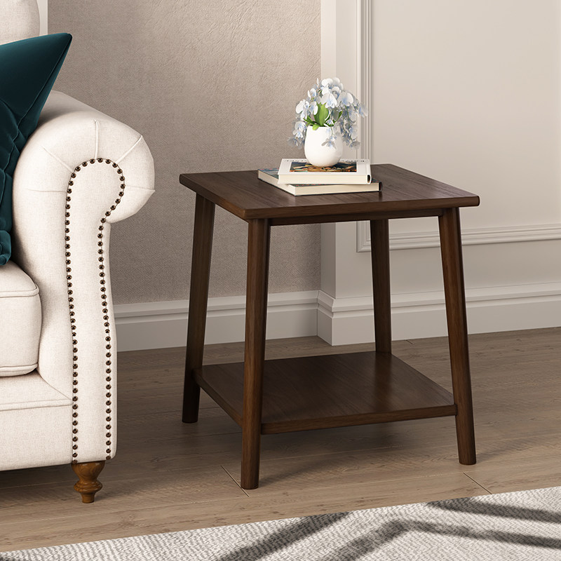 客厅沙发边柜轻奢方形小茶几简约储物柜方桌实木边几家用角机美式,住宅家具,角几/边几,淘宝优惠券,粉丝福利购,淘宝优惠卷