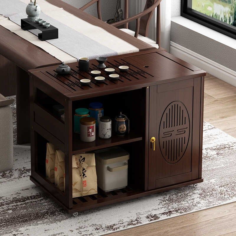茶桌移动小茶台家用茶几非实木茶车多功能烧水壶一体茶水柜茶边几,住宅家具,家用茶台/茶桌,淘宝优惠券,粉丝福利购,淘宝优惠卷