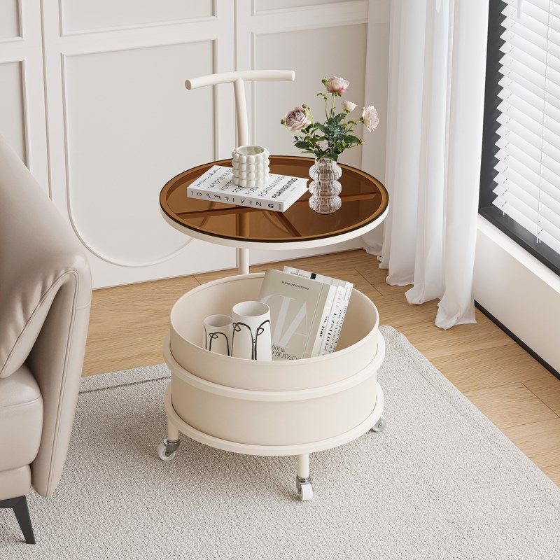 沙发迷你小边几客厅家用可移动茶几简约现代轻奢床头桌推车置新品,住宅家具,移动边几/推车,淘宝优惠券,粉丝福利购,淘宝优惠卷