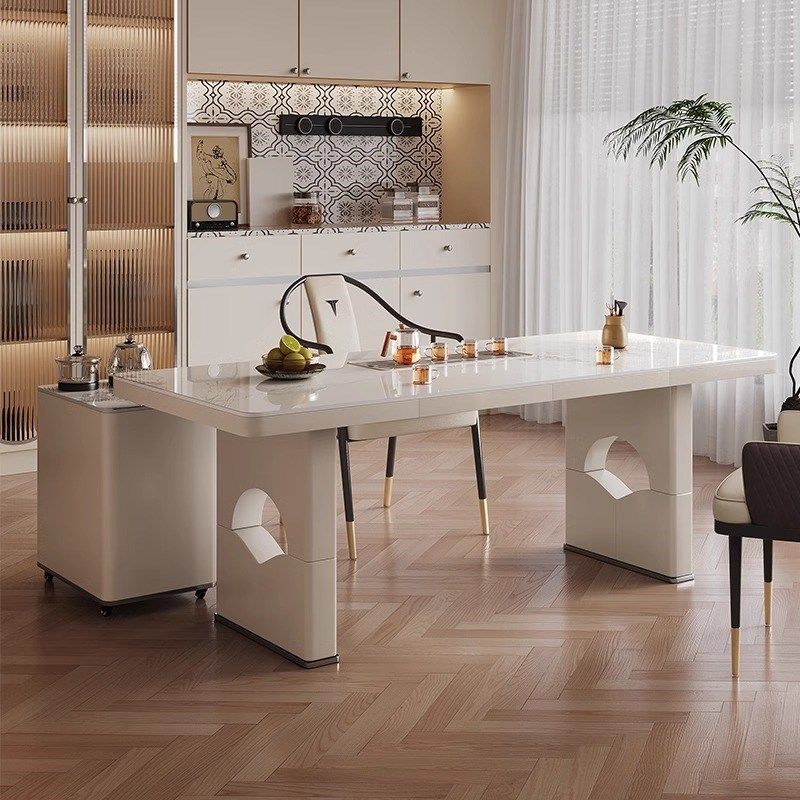 轻奢现代家用岩板茶桌客厅现代简约阳台泡茶桌椅组合奶油风泡茶桌,住宅家具,家用茶台/茶桌,淘宝优惠券,粉丝福利购,淘宝优惠卷