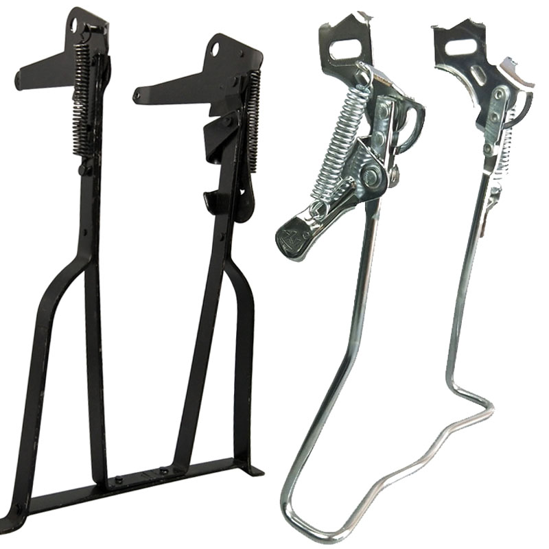 自行车脚架20242628寸支撑架老式单车后脚撑支架双撑立式撑脚加厚