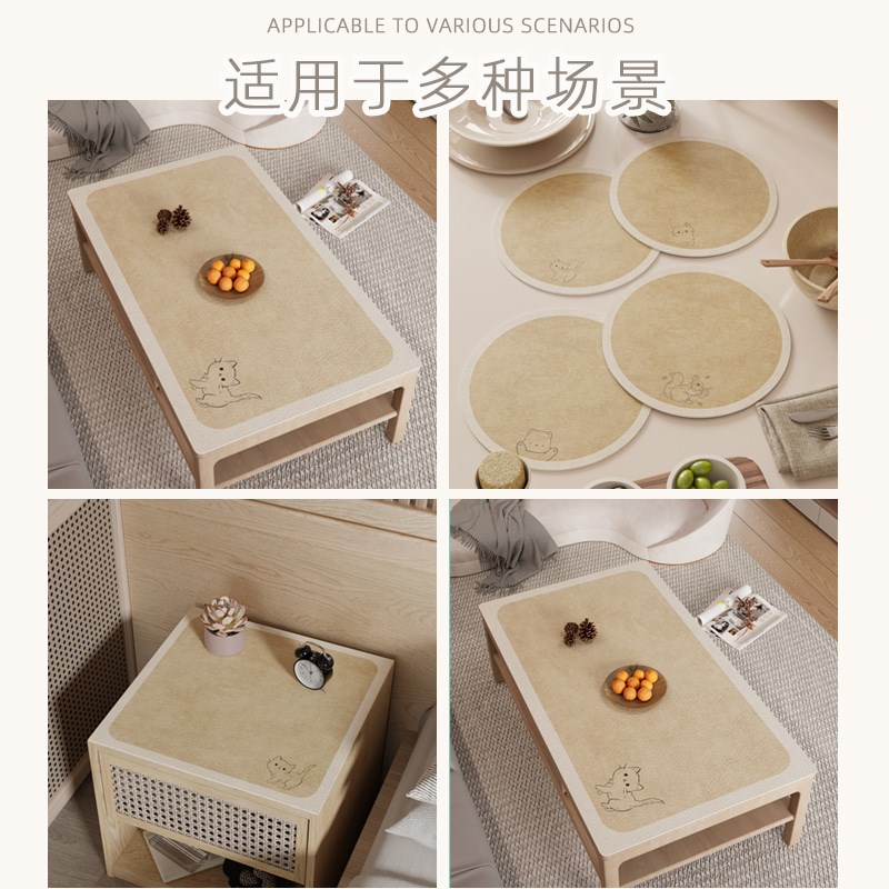 日式素雅入户进门鞋柜垫简约皮革玄关餐边柜桌垫电视柜桌布台面垫