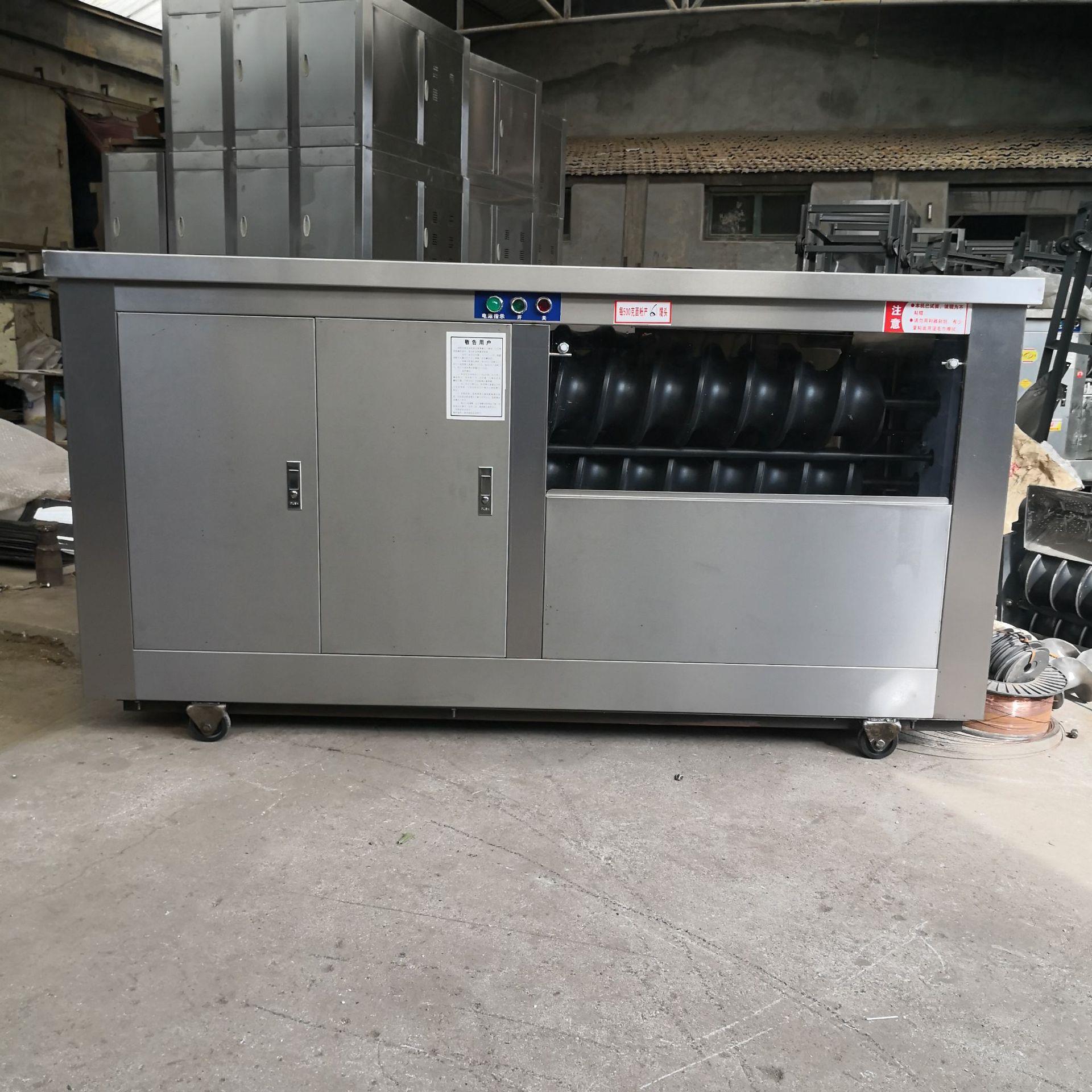 直供大口径圆馒头机一次放25公斤一袋面馒头机商用不锈钢馒头机