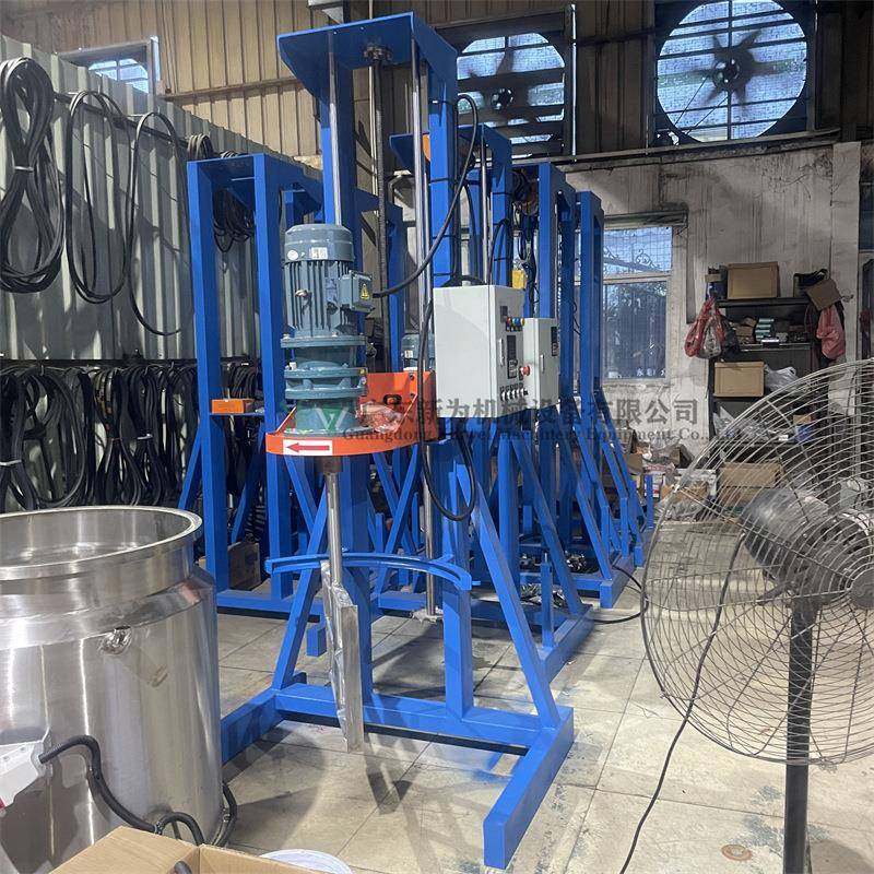 2.2kw-7.5kw简易式电动分散机现货供应颜料树脂调速搅拌机