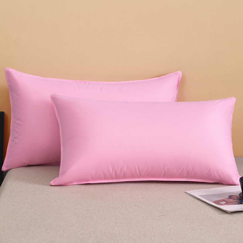 diy自充绒羽绒枕壳半成品防钻绒钻毛枕头套内胆芯高密双层面料