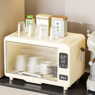 宁萱餐具收纳盒厨房家用高温沥水烘干碗筷台式消毒柜碗架