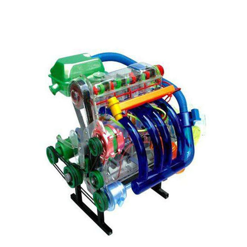 桑塔纳发动机透明解剖模型 透明发动机机体解剖模型 驾校汽摩类教