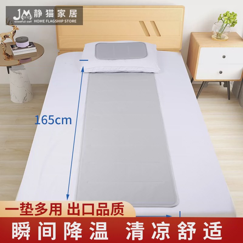 夏季降温冰床垫枕垫制冷凉席坐垫沙发凉垫降温神器清凉凝胶冰垫