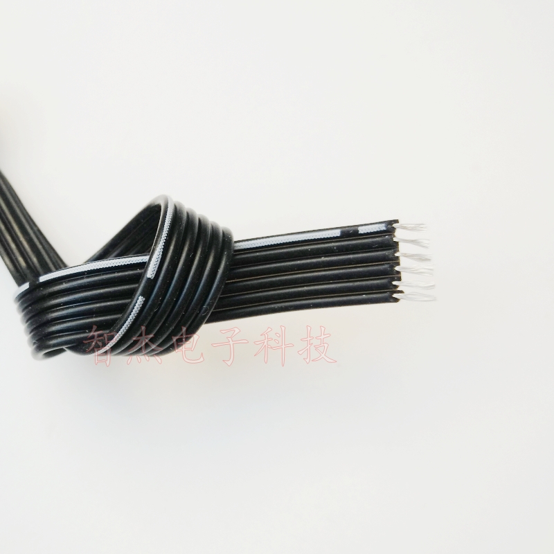 硅胶2P3P4P5P6P10P14P排线20 22 24 2628 30AWG特软多股耐高温线