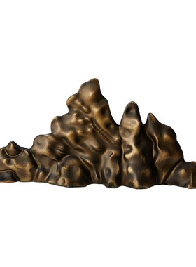 邸高家居别墅样板房间现新中式玄关装饰摆件装饰品组合套装搭配