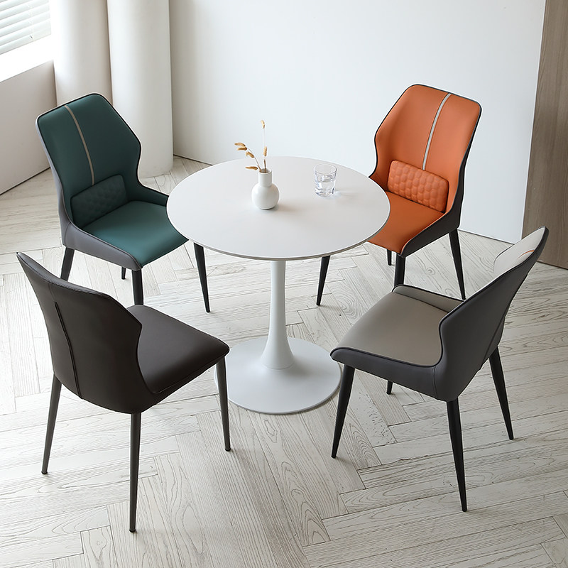 轻奢洽谈桌椅组合休闲会客休息区商务部售楼处接待小圆桌岩板餐桌,住宅家具,岩板餐桌,淘宝优惠券,粉丝福利购,淘宝优惠卷