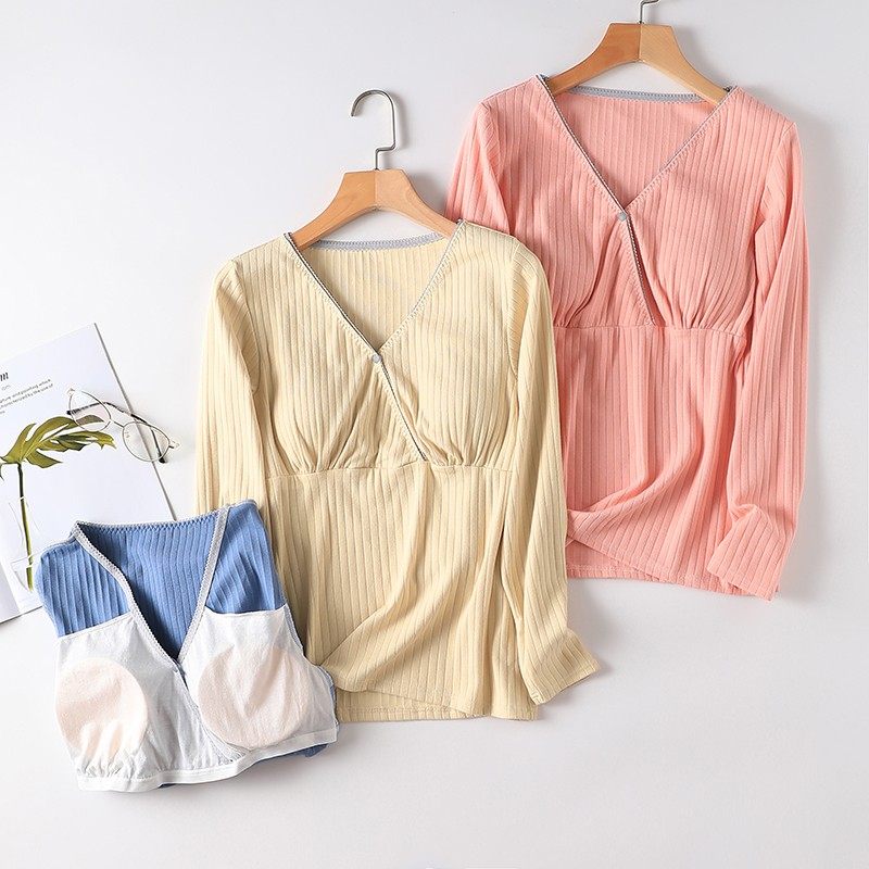 孕妇打底上衣长袖纯棉哺乳睡衣春秋季产后秋衣棉毛衫喂奶衣月子服,孕妇装/孕产妇用品/营养,秋衣,淘宝优惠券,粉丝福利购,淘宝优惠卷