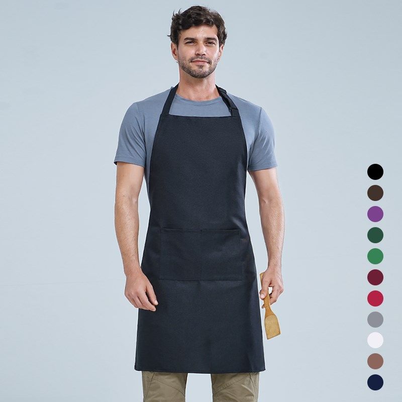 围裙厨房家用夏天轻薄透气简约餐饮专用挂脖男女工作服定制印logo,家庭/个人清洁工具,围裙,淘宝优惠券,粉丝福利购,淘宝优惠卷