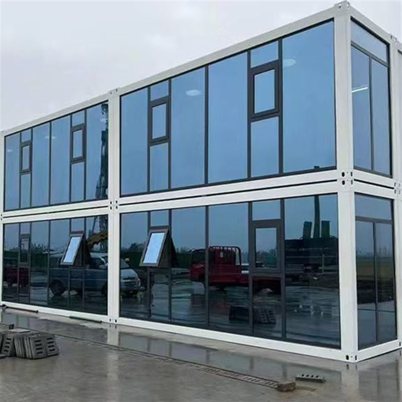 集装箱移动房住人集成房屋简易工地临时房快拼箱活动板房家用房子