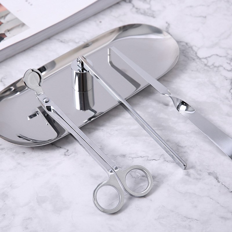 香薰蜡烛工具套装点燃灭火灭烛器钩罩剪勾充电打火机电子点火器