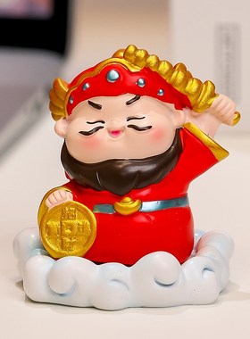 钟馗桌面摆件2025职场防小人佛系情绪稳定装饰品办公室桌搭小摆设