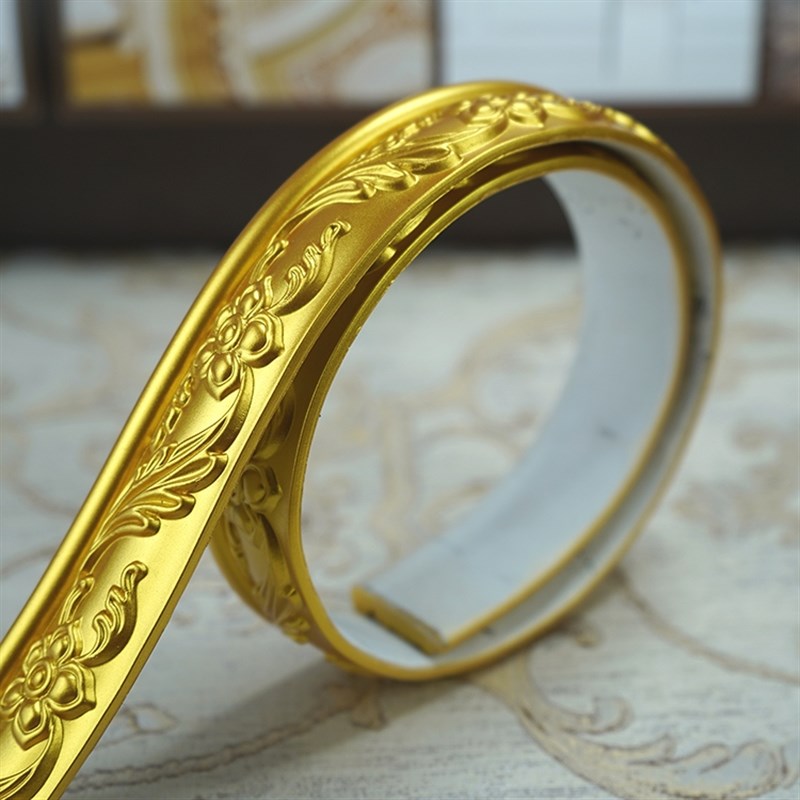 欧式p软线条装饰边框封边镜框边收pu实木装修石膏线条背景墙