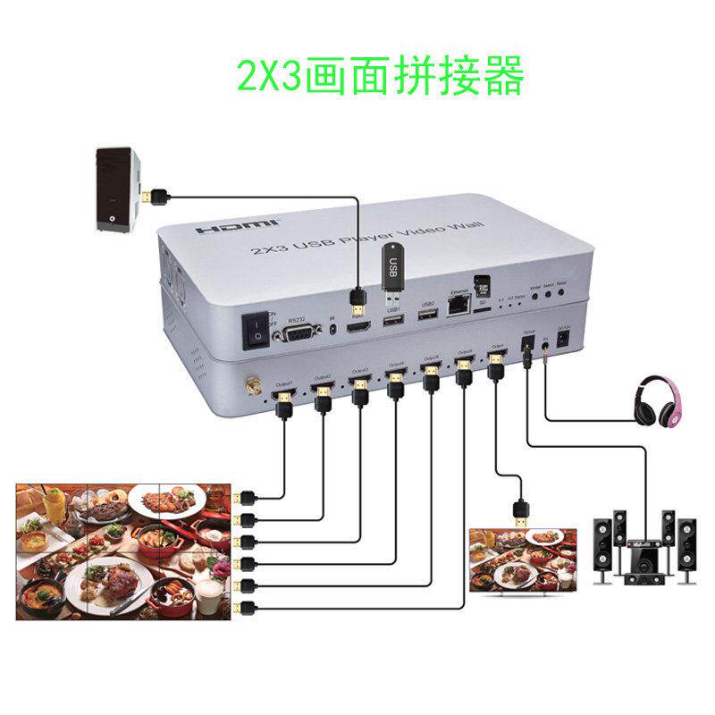 好货液晶电视级联拼接处