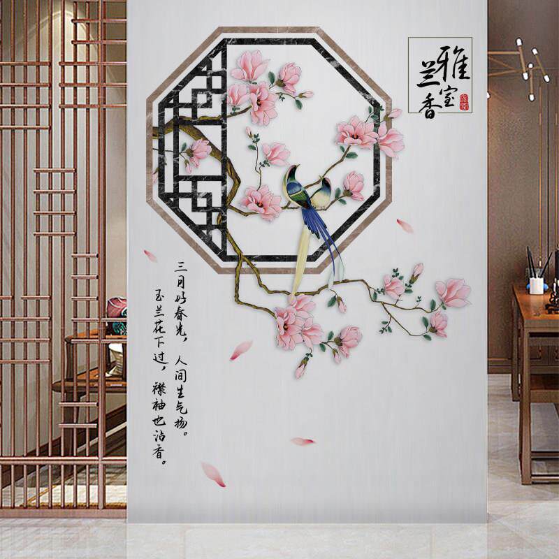 中国风中式创意古风墙面
