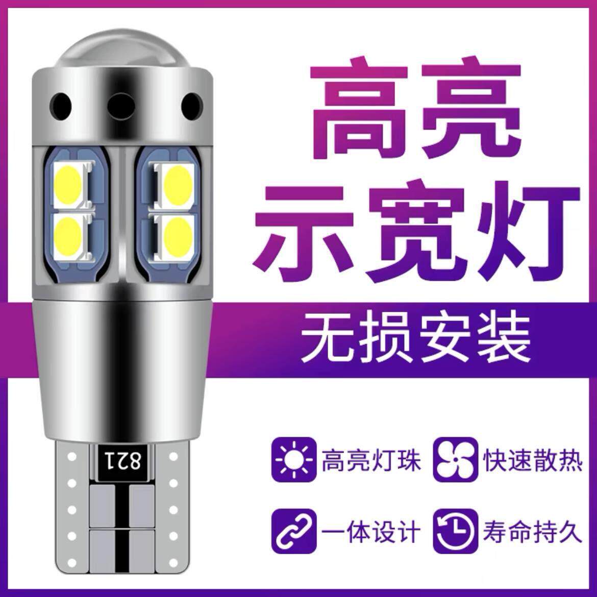 示宽灯改装汽车led透镜t1
