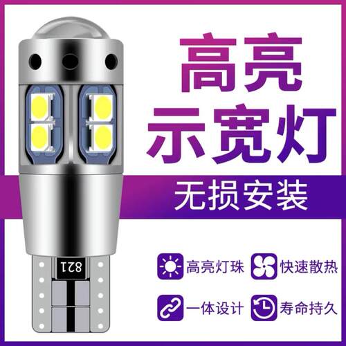 示宽灯改装汽车led透镜t1