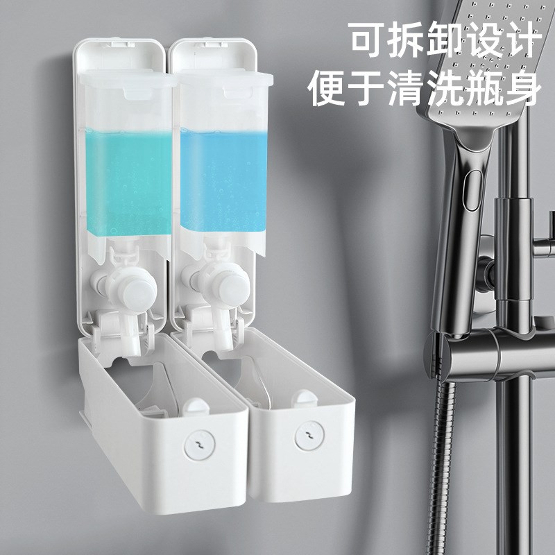 Press bottle wall mounted manual soap dispenser