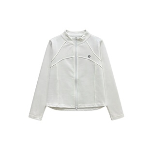 外套 白 灰 新款 2628 黑 立领显瘦女士长袖 蓝 初晓2026年春季 黄