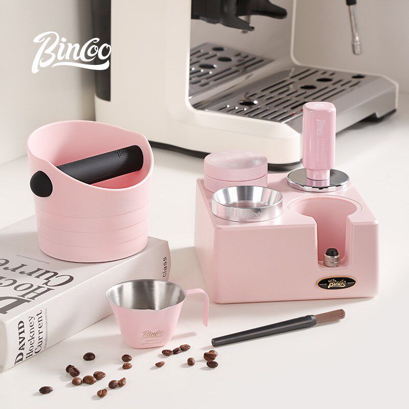 bno布粉器咖啡压粉器器具收纳压粉锤渣桶工具咖啡机底座