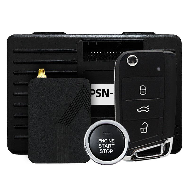 适用大众朗逸宝来途观POLO尚酷速腾帕萨特无钥匙进入启动改装