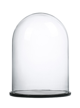 特大号玻璃罩透明圆形盒古玩工艺品珠宝商用展示防尘罩子装饰摆件