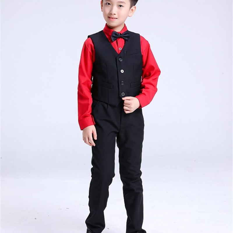 元旦中小学生大合唱服装诗歌朗诵比赛表演服秋冬儿童合唱团演出服