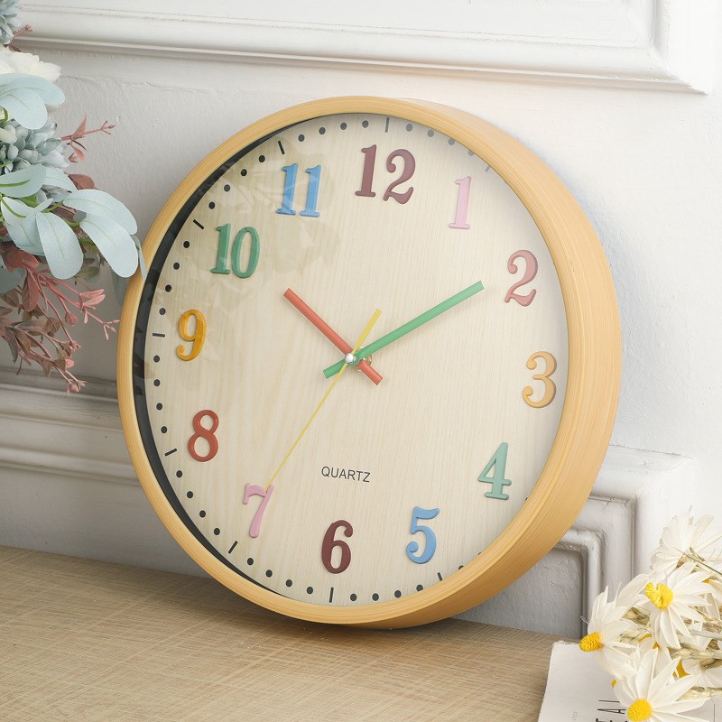 12 inch 3D digital wall clock 12寸立体数字挂钟