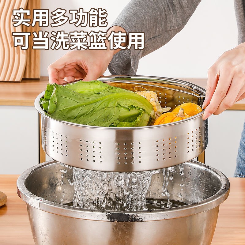 通用电饭煲蒸笼不锈钢22/24/26/28CM提手蒸格屉3/4/5L蒸饭器家用